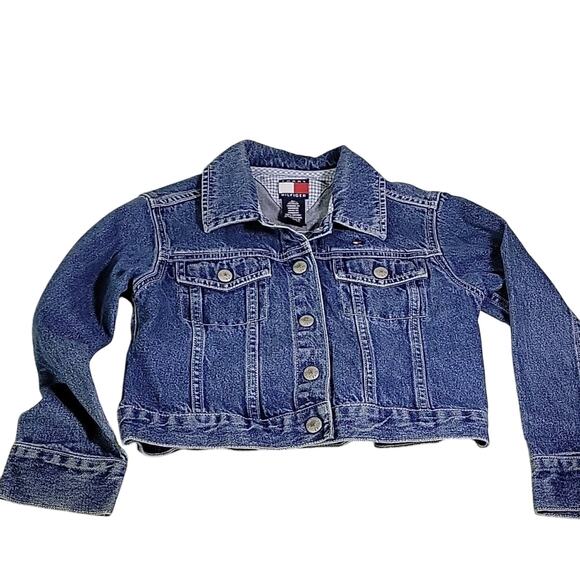 Tommy Hilfiger Kids Denim Jean Jacket Size Kids 6X - Picture 1 of 9